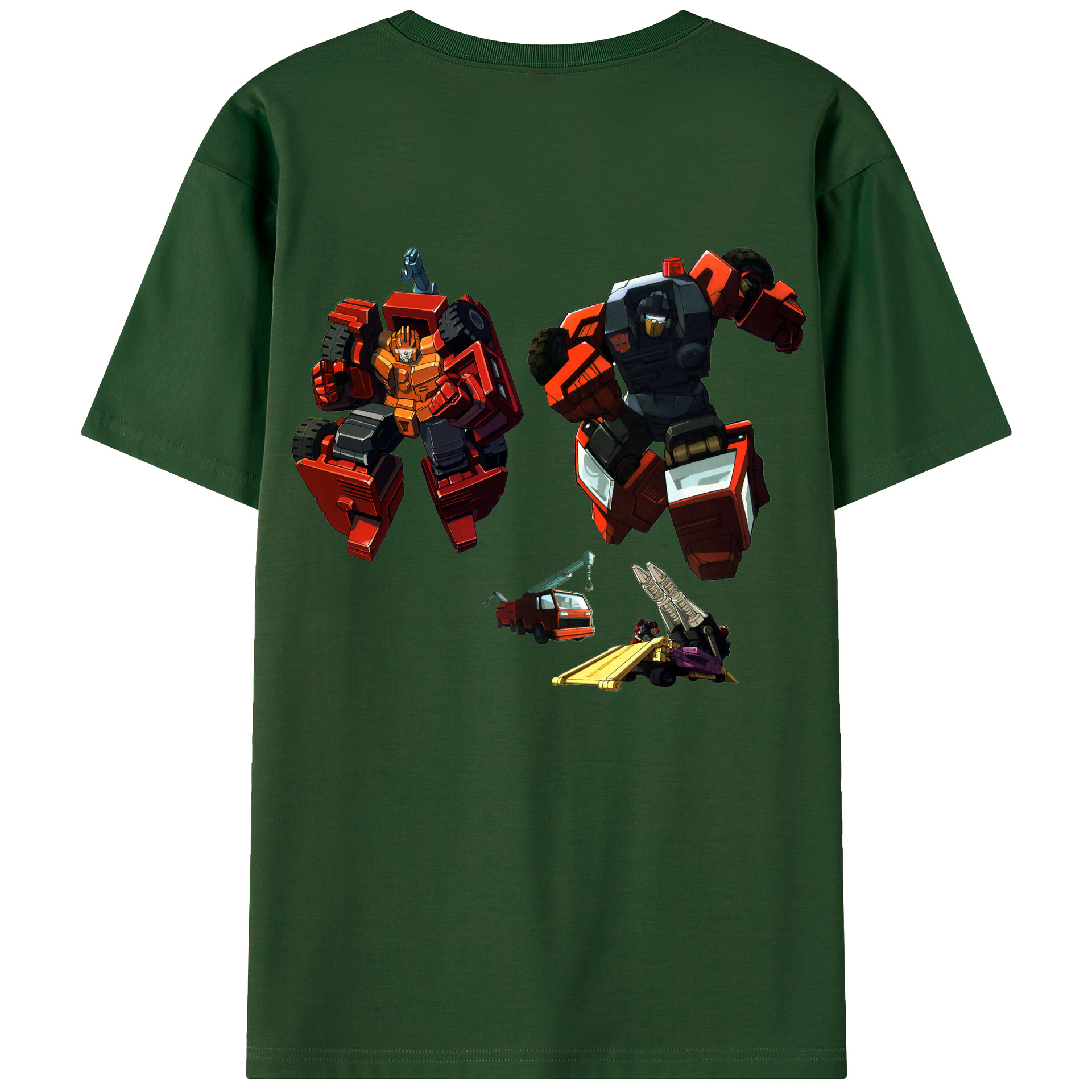 （画像用）  綿100％半袖Tシャツ（背面プリント）